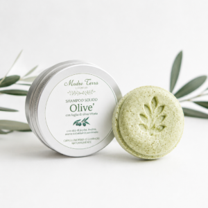 Olivè - Shampoo solido all'estratto secco di foglia d'ulivo
