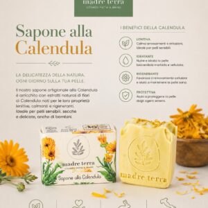 Sapone solido alla Calendula