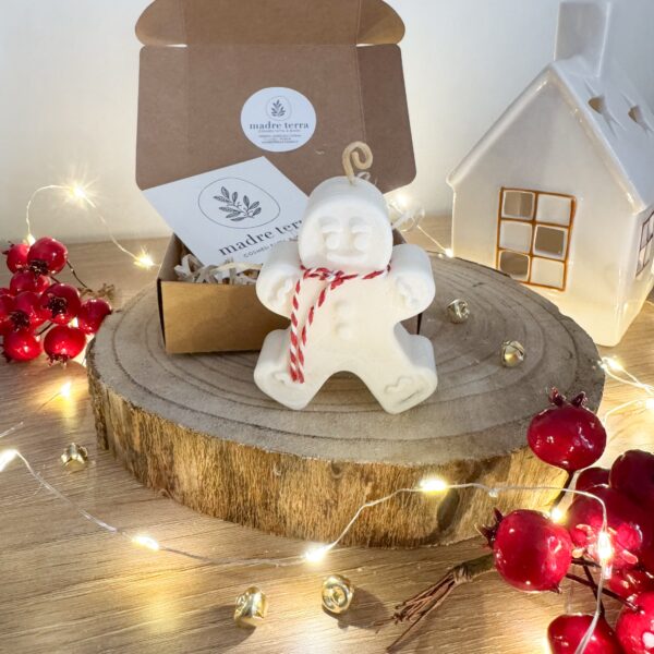 Candela in cera di soia - Pan di zenzero